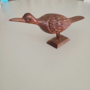Wood Bird carving art home decore